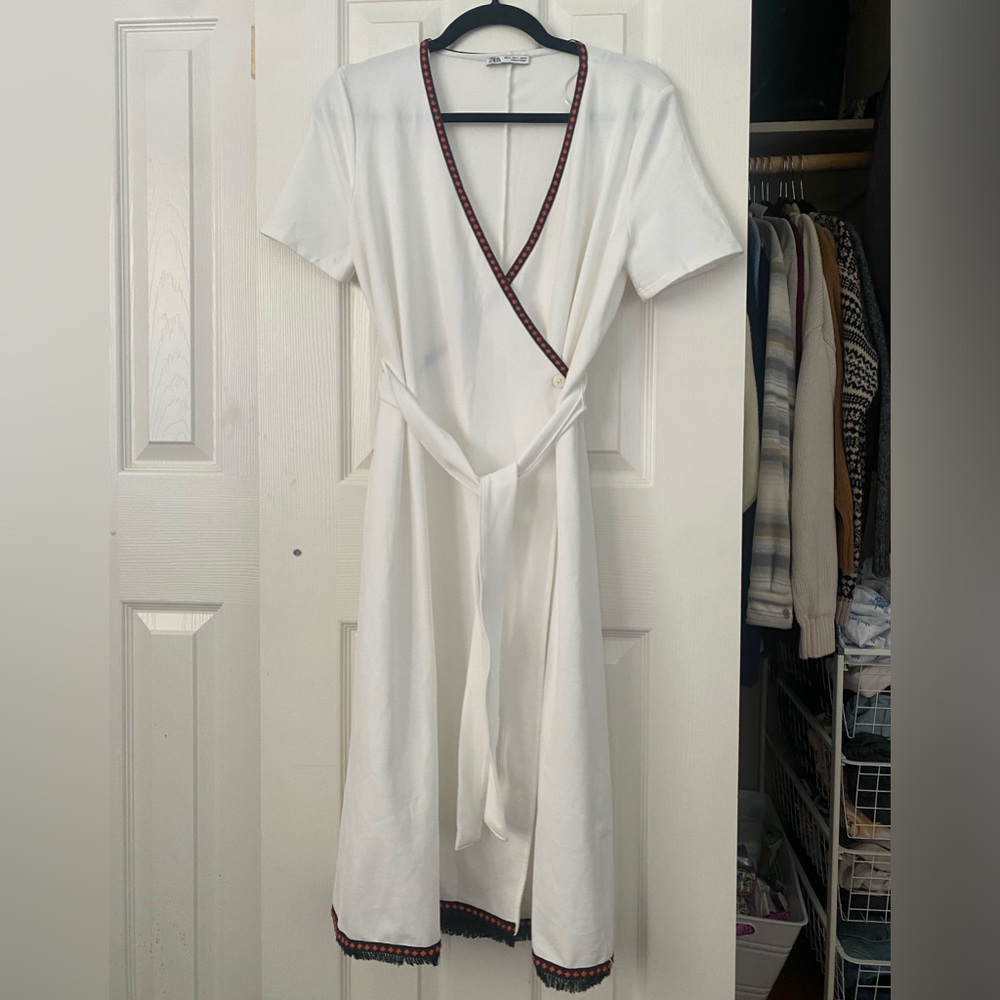 ZARA wrap dress